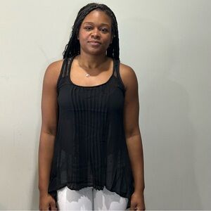 196.  Doe & Rae NWT Women's Sleeveless Top Black Size S, M, L